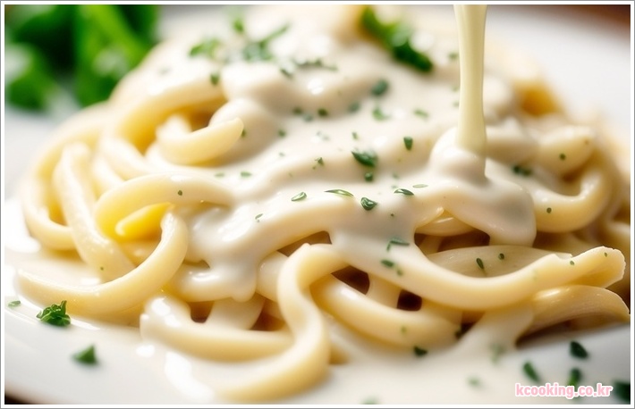 크림스파게티 쉽게 만드는 방법과 재료 소개