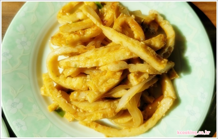 칼로리 낮춘 어묵볶음 간단 레시피로 건강한 한끼 즐기기